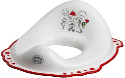 Παιδικό Κάθισμα Τουαλέτας Εκπαιδευτικό Family Λευκό