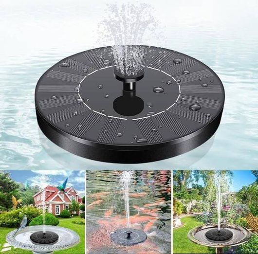 Συντριβάνι 03008FND00BK Ηλιακό 16cm