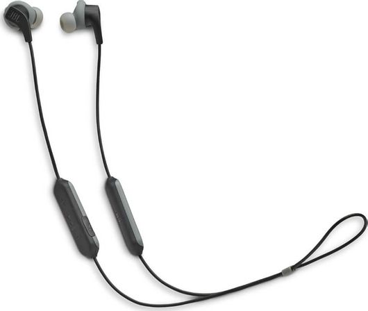 JBL Endurance Run In-ear Bluetooth Handsfree Ακουστικά με Αντοχή στον Ιδρώτα Μαύρο