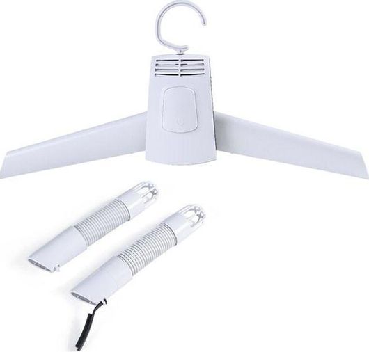 Συσκευή Στεγνώματος Ρούχων & Παπουτσιών 060065 Φορητό Θερμού Αέρα Λευκό