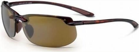 Γυαλιά Ηλίου Ανδρικά Maui Jim Banyans 412-10 με Κοκκάλινο Σκελετό Καφέ