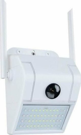 Κρυφή Κάμερα Andowl Q-L417 WiFi/Flood Light HD LED/Flood Light/WiFi 5mp HD Λευκό