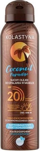 Αντηλιακό Λάδι Σώματος Kolastyna Coconut Paradise Dry Tanning Oil SPF20 150ml