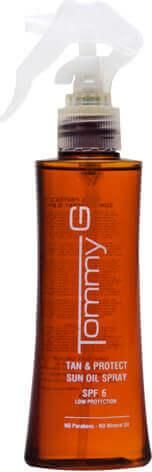 Λάδι Μαυρίσματος Tommy G Sun Oil SPF6 σε Spray 150ml