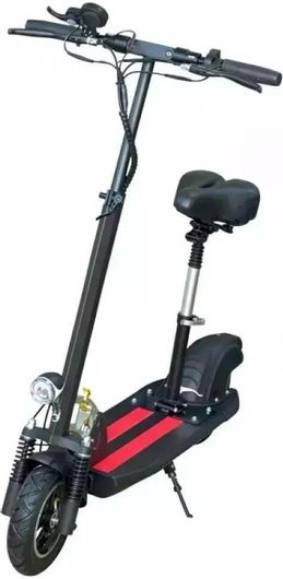 Ηλεκτρικό Πατίνι ERT-010 με 35km/h max Ταχύτητα και 38km Αυτονομία Μαύρο