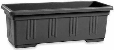 Ζαρντινιέρα Viosarp Rialto 50x17cm Ανθρακί