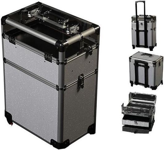 Επαγγελματικό Βαλιτσάκι Μεταφοράς TC-3346R  Γυαλιστερό Λευκό