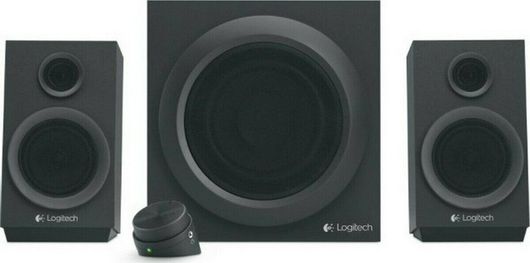 Ηχεία Υπολογιστή Logitech Z333 2.1 με Ισχύ 40W Μαύρο