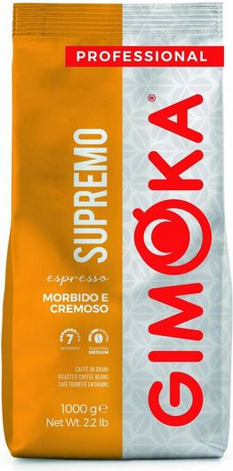 Καφές Espresso Gimoka Professional Supremo 1000g σε Κόκκους
