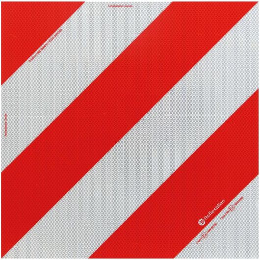 Ανακλαστικό Σήμα σε Πάνελ Lampa DIN3071TPESC-B 423x423mm 1τμχ Λευκό/Κόκκινο