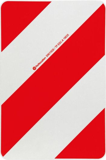 Ανακλαστικό Σήμα Lampa σε Πάνελ Γαλβανισμένου Χάλυβα 282x423mm