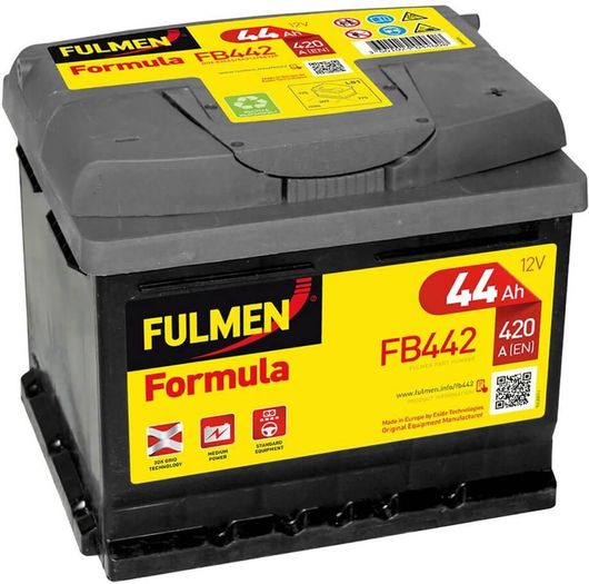 Μπαταρία Αυτοκινήτου Lampa 12V 44Ah 420A 207x175x175mm Fulmen Formula