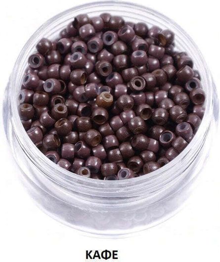 Rings Σιλικόνης Micro Nano 125τμχ Καφέ