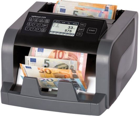 Ανιχνευτής Πλαστών Χαρτονομισμάτων Ratiotec Rapidcount S575 Γκρι