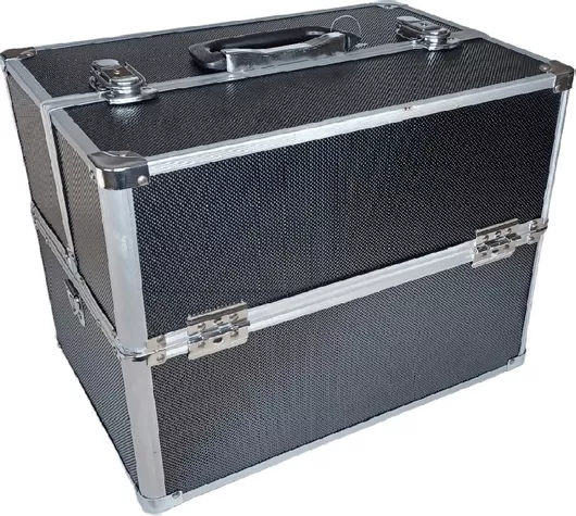 Επαγγελματικό Βαλιτσάκι Καλλυντικών Ro-Ro Accessories 33x21x24cm Μαύρο
