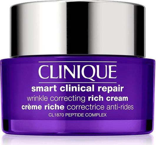 Clinique Smart Clinical Repair Rich Αντιγηραντική Κρέμα Προσώπου με Υαλουρονικό Οξύ & Πεπτίδια 50ml