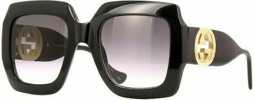 Γυαλιά Ηλίου Γυναικεία Gucci GG1022S 006 με Κοκκάλινο Σκελετό Μαύρο