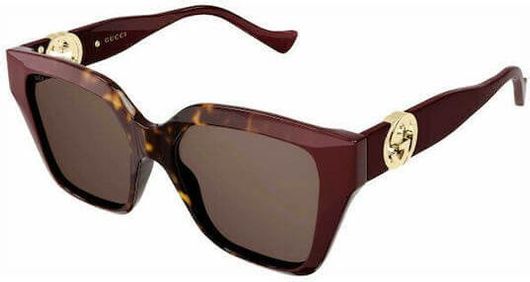 Γυαλιά Ηλίου Γυναικεία Gucci GG1023S 009 με Κοκκάλινο Σκελετό Ταρταρούγα Κόκκινο