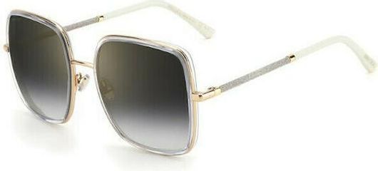 Γυαλιά Ηλίου Ανδρικά Jimmy Choo Jayla/S LOJ/FQ με Μεταλλικό Σκελετό Χρυσό