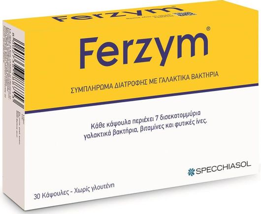 Specchiasol Ferzym με Προβιοτικά και Πρεβιοτικά 30 κάψουλες