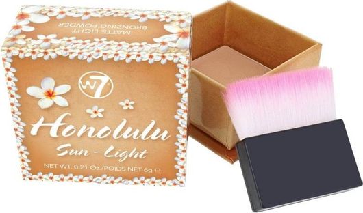 Bronzer W7 Cosmetics Honolulu Sun Light Πούδρα 6gr