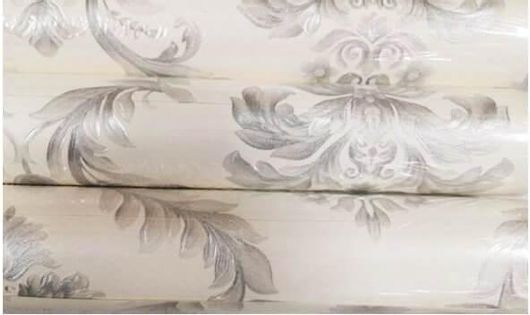 Ταπετσαρία Τοίχου Design 950x53cm Μπεζ