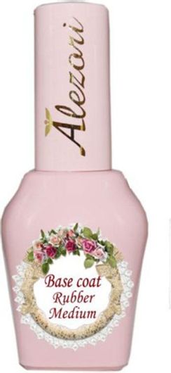 Base Coat Alezori Medium για Ημιμόνιμα Βερνίκια Rubber 15ml
