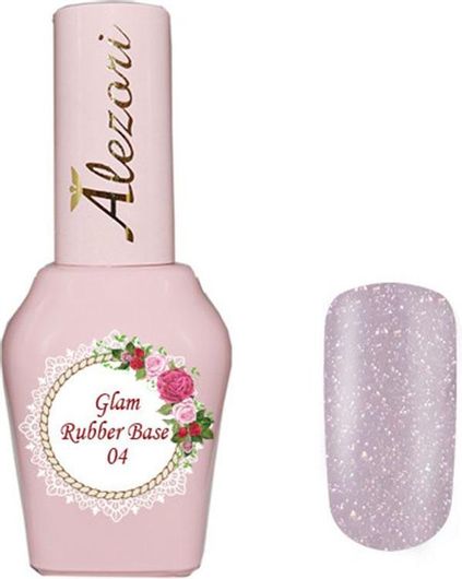 Base Coat Alezori Rubber Glam No04 15ml