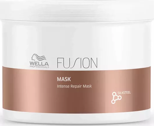 Wella Fusion Intense Silksteel Μάσκα Μαλλιών για Επανόρθωση 500ml
