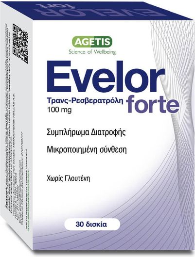 Agetis Evelor Forte 100mg Ειδικό Συμπλήρωμα Διατροφής 30 ταμπλέτες