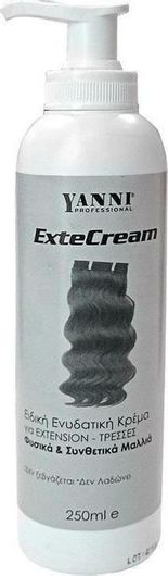 Κρεμά Yanni Extensions Ειδική Ενυδατική Για Extensions 250ml