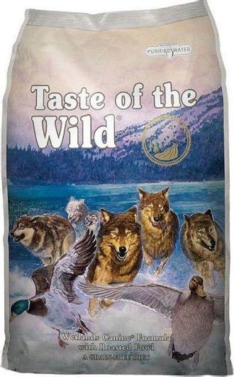 Ξηρά Τροφή Σκύλου Taste Of The Wild Wetlands Canine Άγρια Πουλερικά 14.2kg
