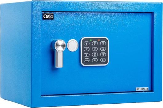 Χρηματοκιβώτιο Osio OSB-2535BU Ψηφιακό με Κλειδί 35x25x25cm