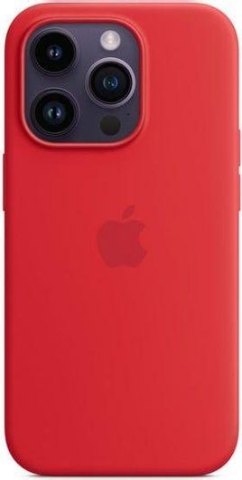 Θήκη Κινητού Apple Back Cover με MagSafe για Apple iPhone 14 Pro Max Σιλικόνη Κόκκινο