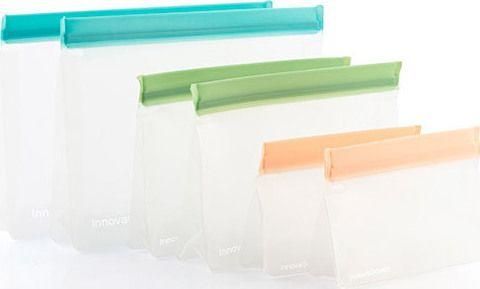 Σακούλες Τροφίμων InnovaGoods V0103189 Επαναχρησιμοποιούμενες Αεροστεγείς 6τμχ