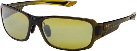 Γυαλιά Ηλίου Ανδρικά Maui Jim Bamboo Forest HT415-15F με Κοκκάλινο Σκελετό Καφέ