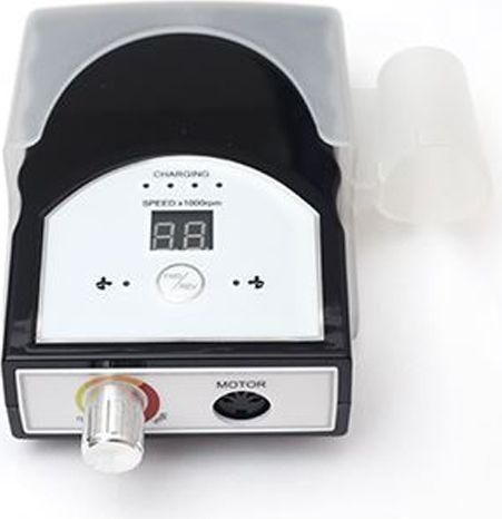 ZS-220 Τροχός Νυχιών Μπαταρίας 30000rpm με Πεντάλ Ροζ 35W