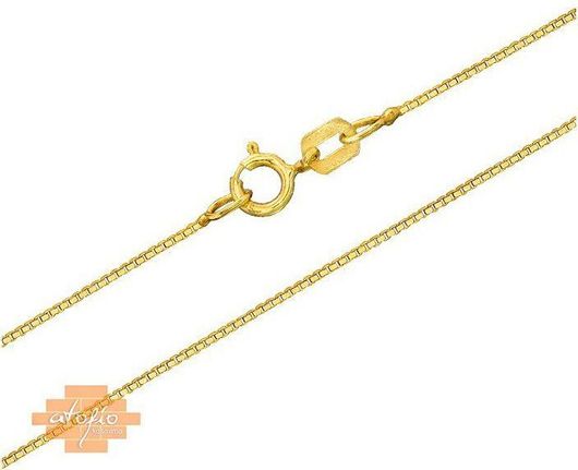 Αλυσίδα Λαιμού Atofio AL21a από Χρυσό 9Κ 45cm
