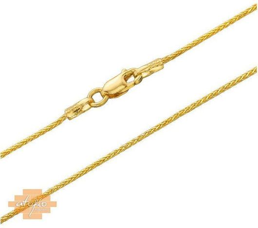 Αλυσίδα Λαιμού Atofio AL22HL4-1 από Χρυσό 9Κ 45cm