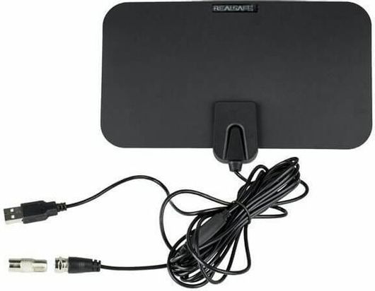 Κεραία Τηλεόρασης ANT-620 Εσωτερική Μαύρο