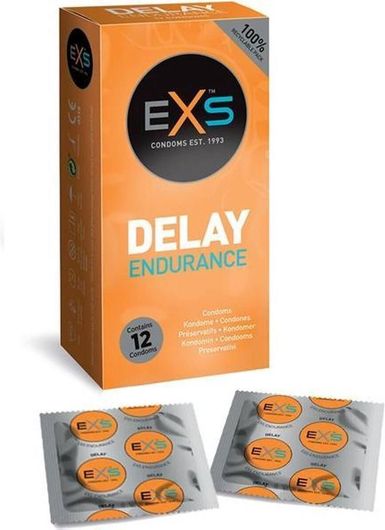 Προφυλακτικά EXS Delay Endurance 12τμχ | SHOPFLIX.gr