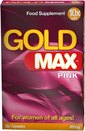 Διεγερτικό GoldMAX Γυναικεία Συμπληρώματα 10 Κάψουλες 450mg