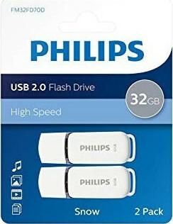 Philips Snow 32GB USB 2.0 2-Pack