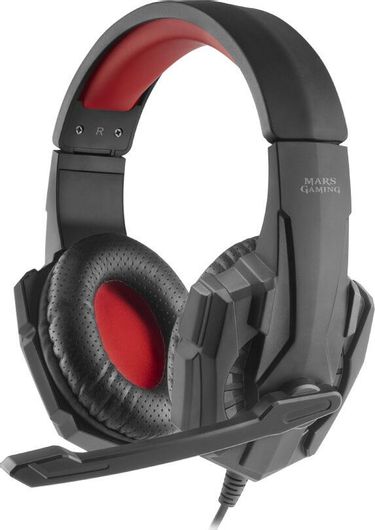Gaming Headset Mars MH020 Over Ear με Σύνδεση 3.5 mm Jack Μαύρο
