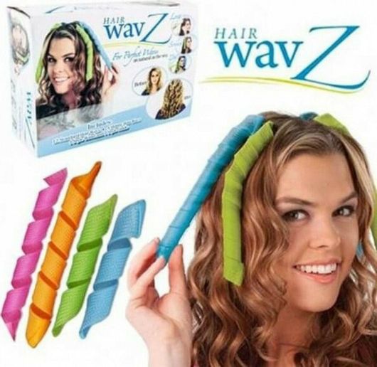 Ρόλεϊ Μαλλιών Hair Wavz Extra Long ΗW-0012 Πολύχρωμο 16τμχ