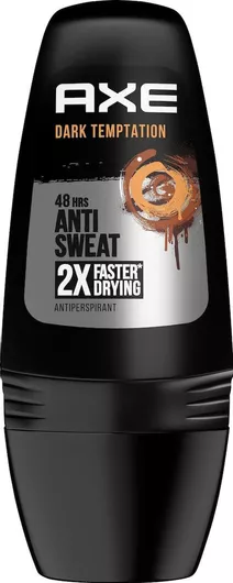 Αποσμητικό για Άνδρες Axe Dark Temptation 48h Anti Sweat Antiperpirant Roll-On 50ml