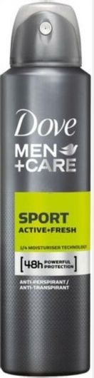 Αποσμητικό για Άνδρες Dove Men+Care Sport Active+Fresh 48h Deodorant Spray 150ml