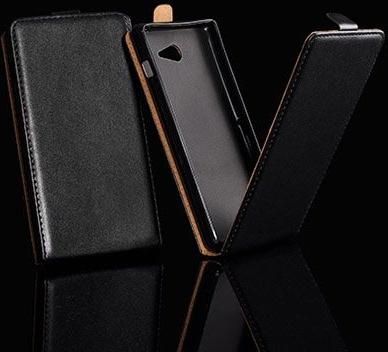 Θήκη Κινητού iS Vertical Cover για Huawei Ascend Y550 Δερματίνη Μαύρο