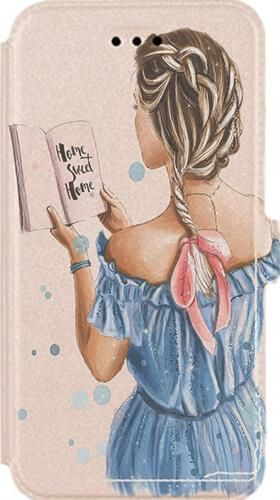 Θήκη Κινητού Book Cover για Samsung Galaxy A72 4G / A72 5G Δερματίνη Girl reading book