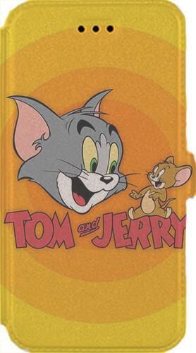 Θήκη Κινητού Book Cover για Samsung Galaxy J3 2016 Δερματίνη Tom and Jerry